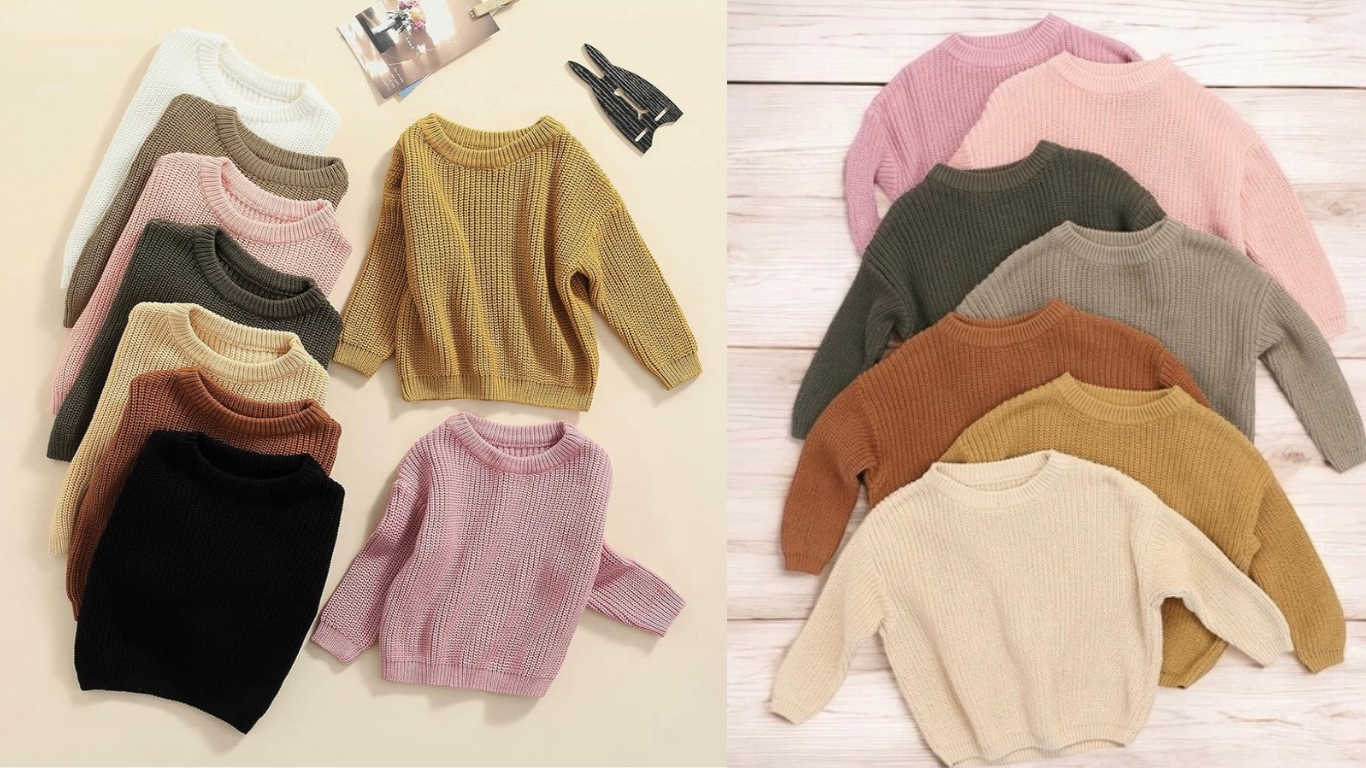 Knitted sweaters