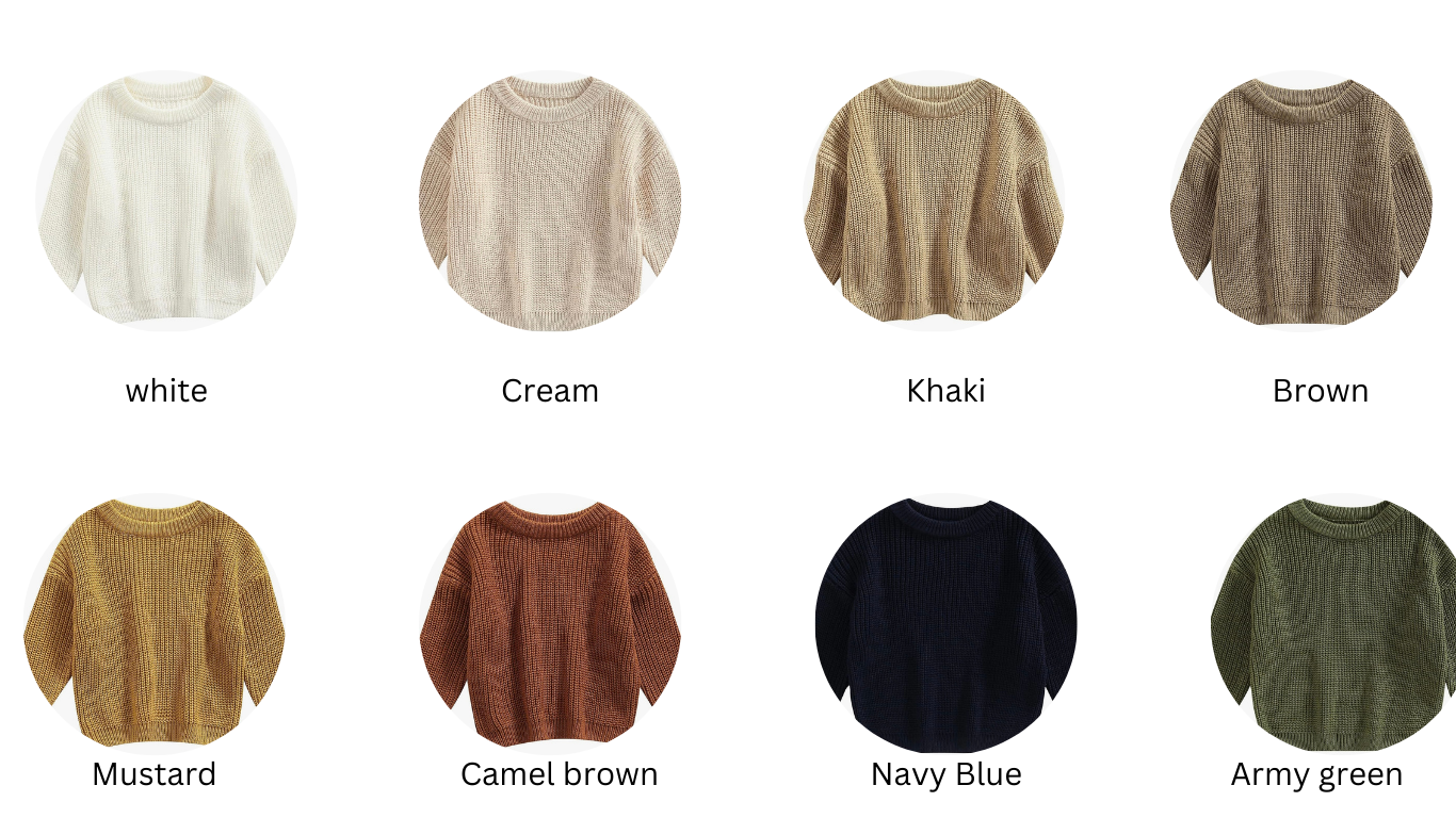 Knitted sweaters