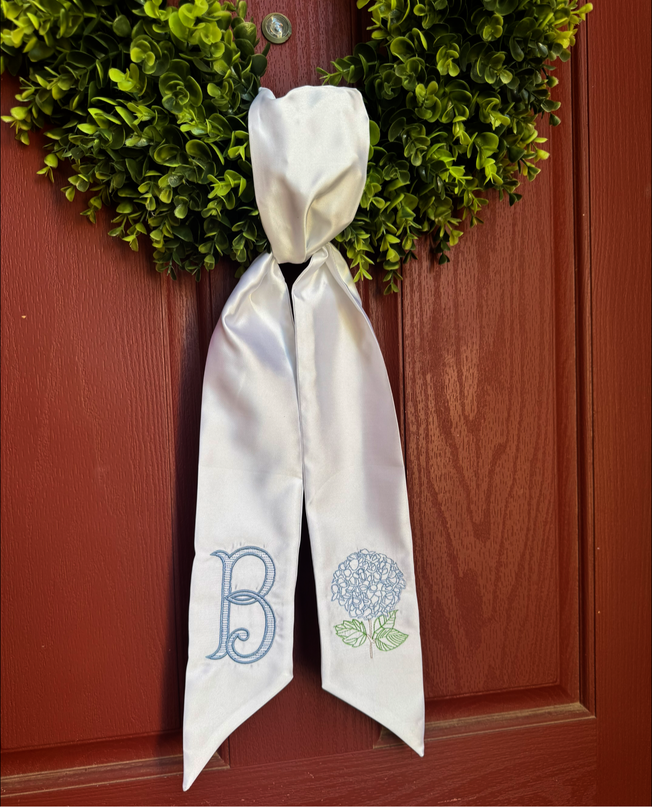 Wreath Sash