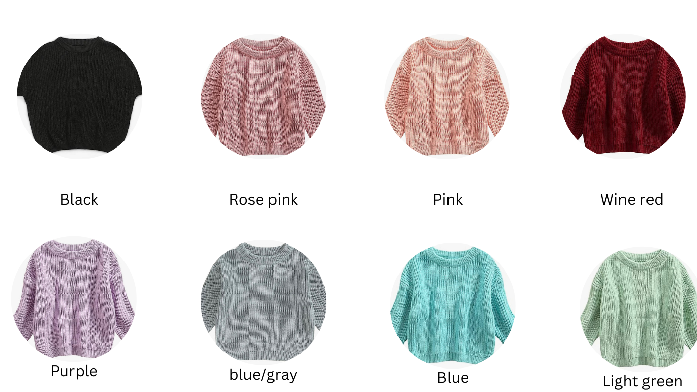 Knitted sweaters