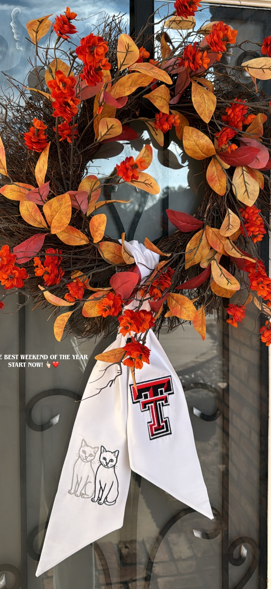 Custom Wreath Sash