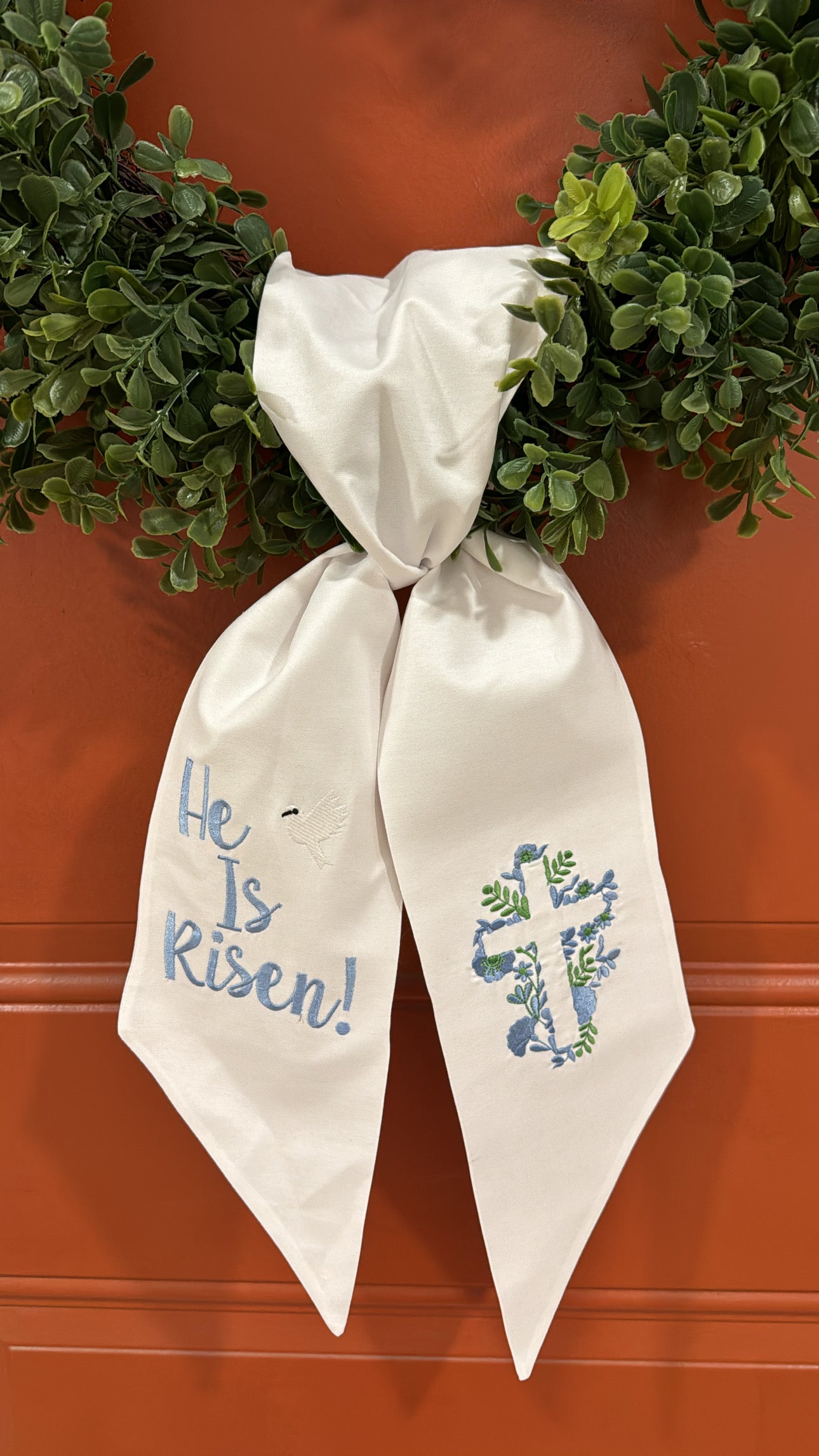 He Is Risen & cross