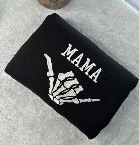 Mama skeleton hand