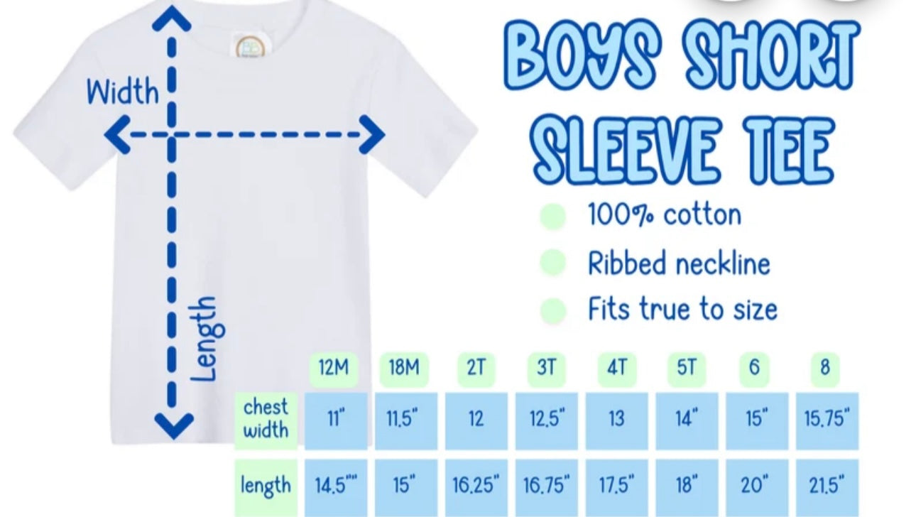 Smocked Flag Kids Tee