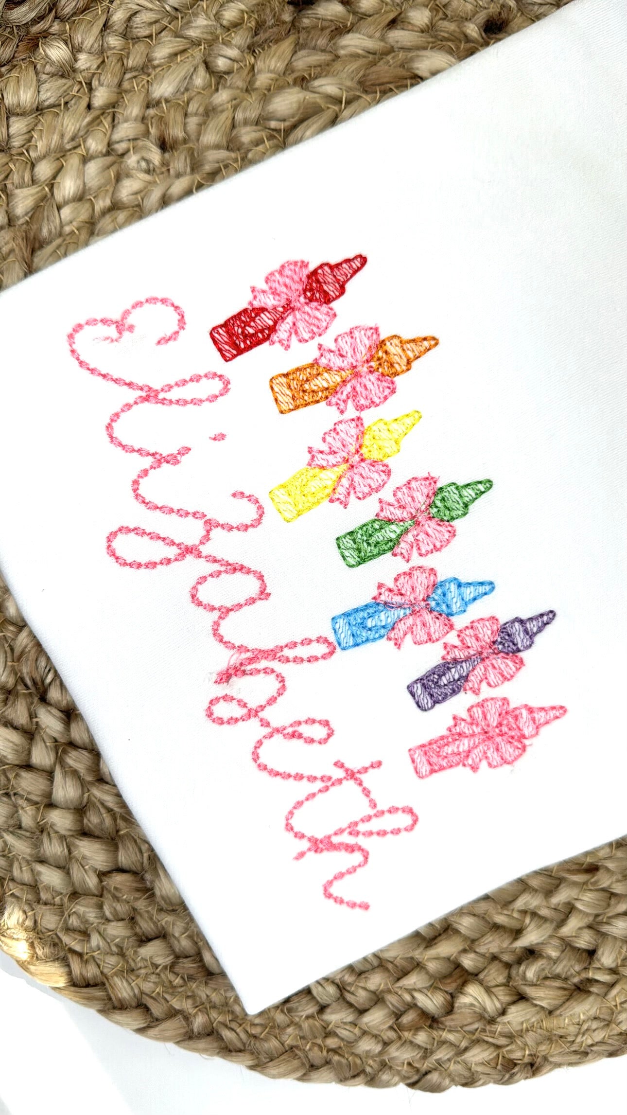 Bows Crayon Tee
