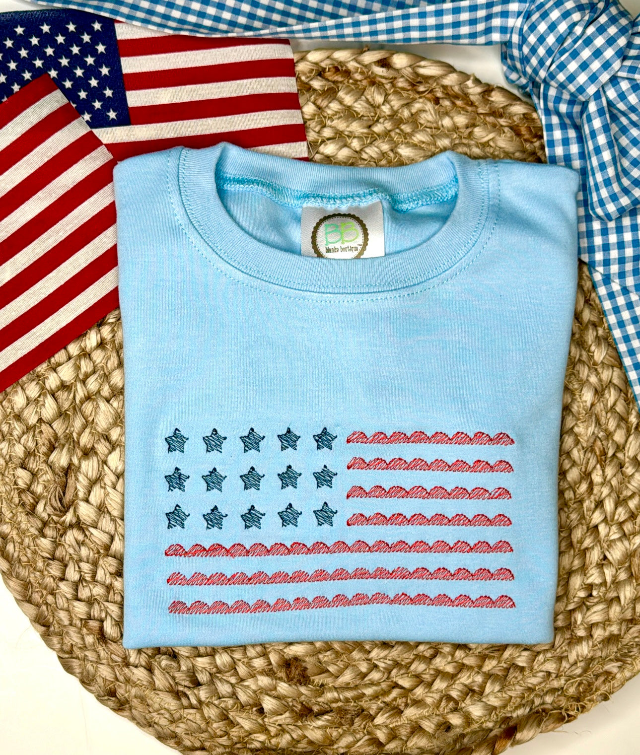 Kids American Flag Tee