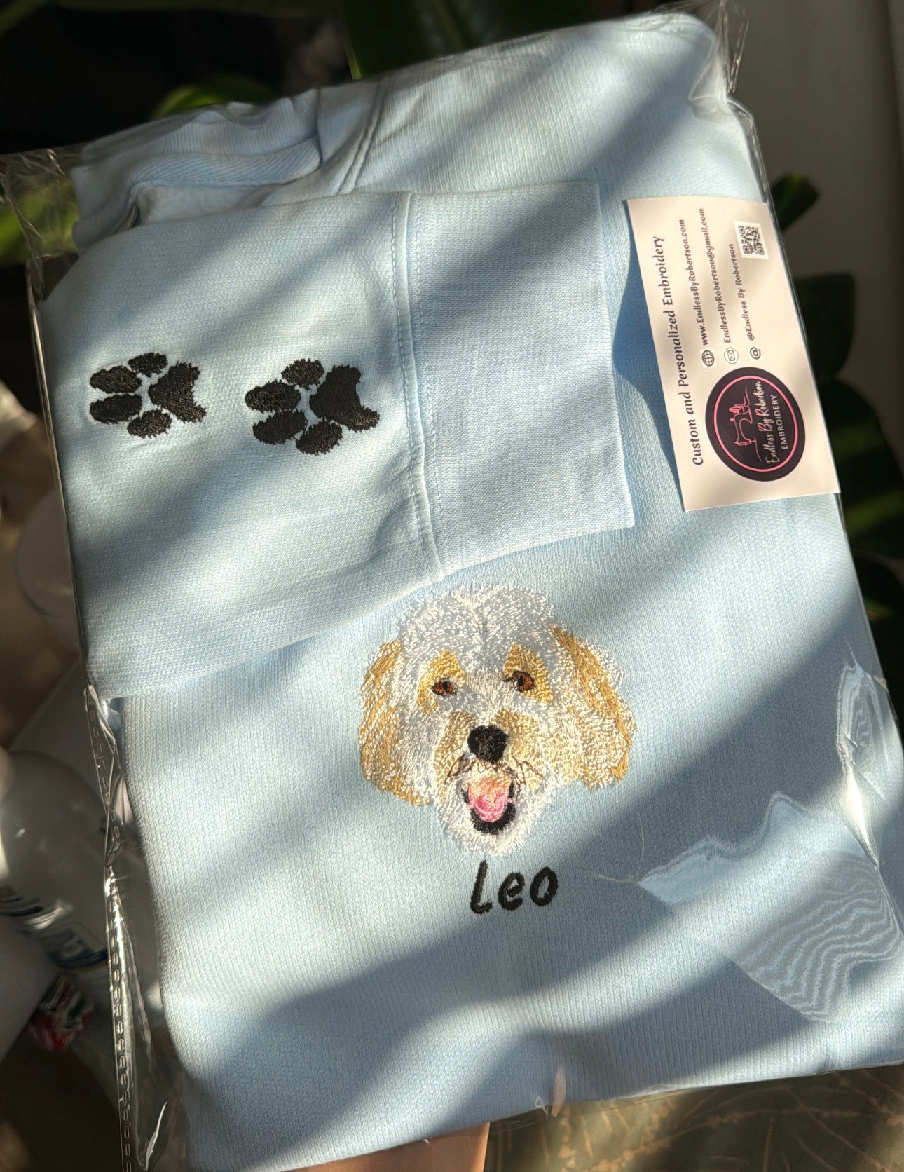 Custom dog sweatshirt