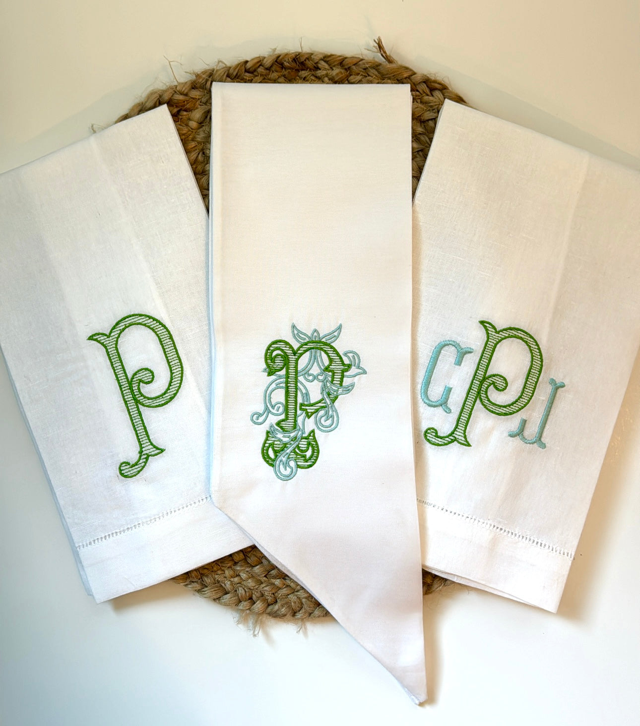 Linen towels & Sash set