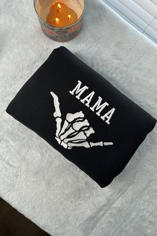 Mama skeleton hand