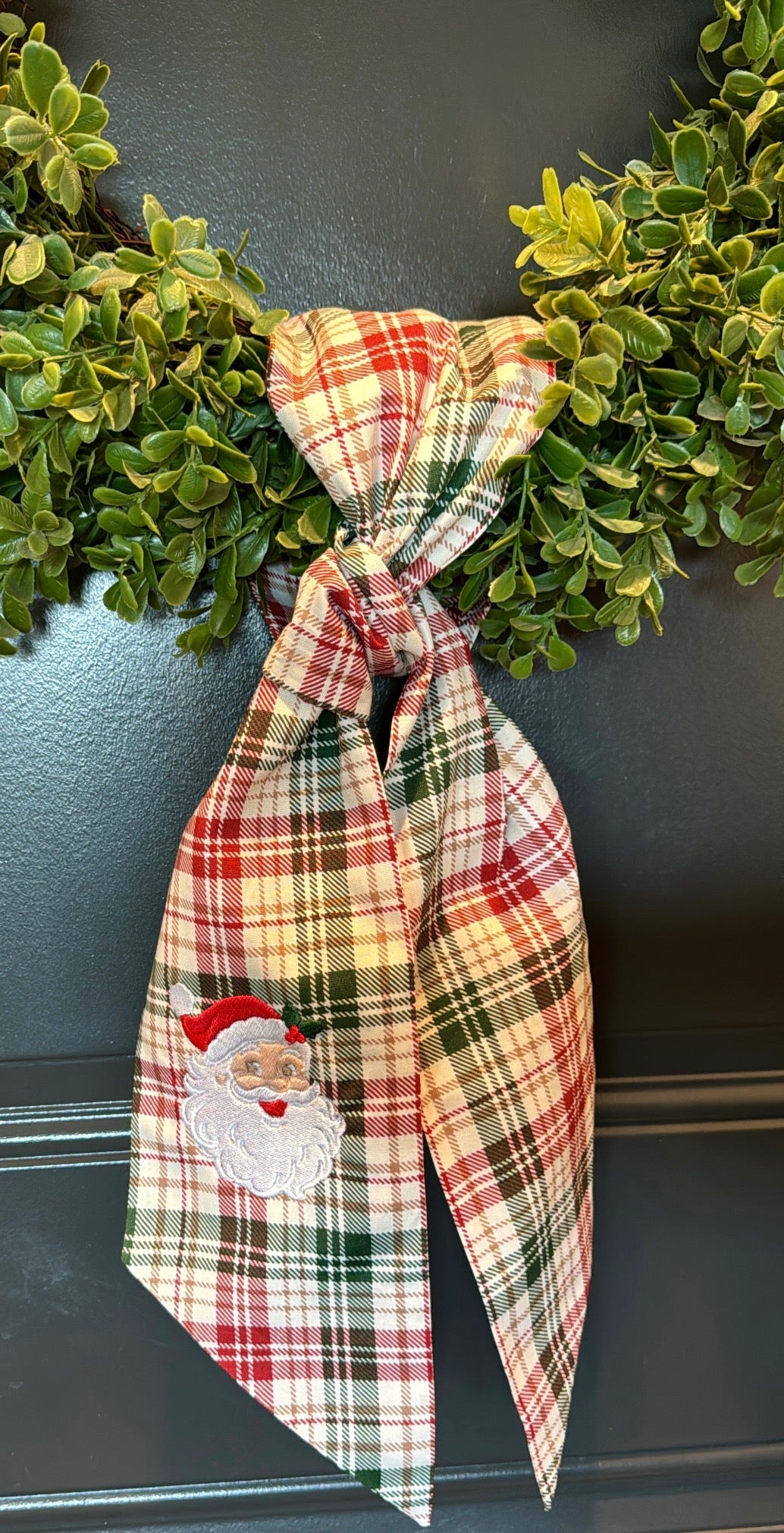 Plaid Santa Claus
